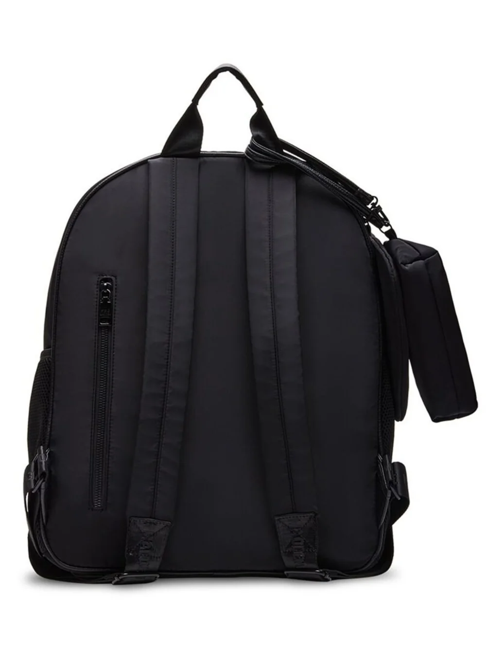 Steve Madden Black Backpack with Bold Front Logo